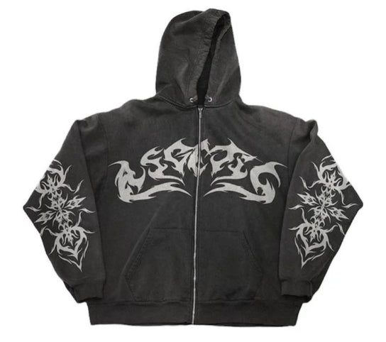 Printed Hoodie
