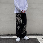 Y2K Anime Oversized Techwear Sweatpants for Men 2023