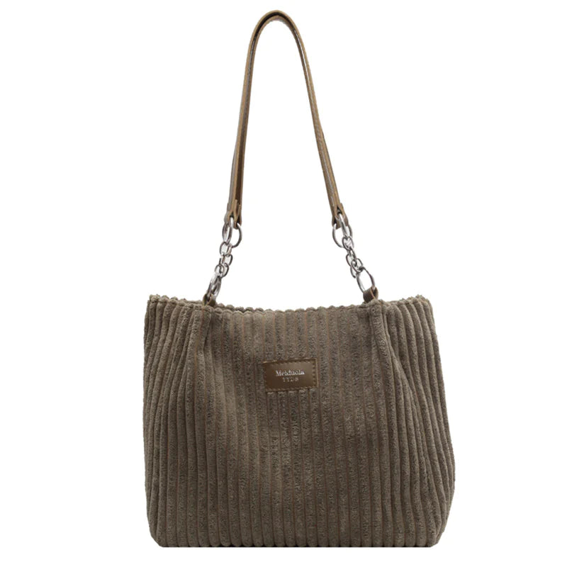 Soft Suede Shoulder Tote Bags for Women