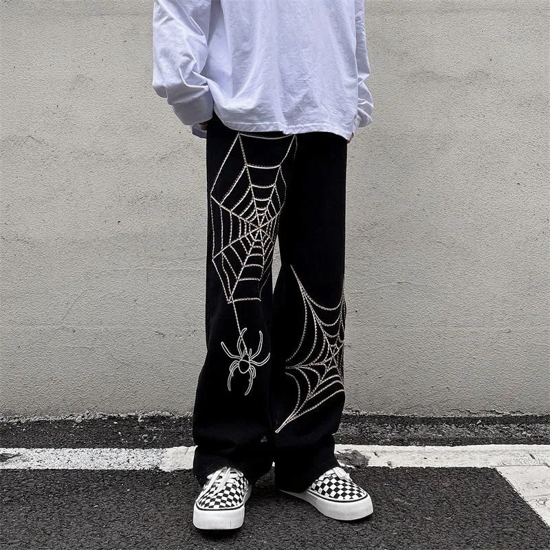 Y2K Anime Oversized Techwear Sweatpants for Men 2023