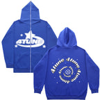 2023 Y2K Style Men's Full-Zip Hoodie Casual Jacket