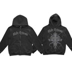 2023 Y2K Style Men's Full-Zip Hoodie Casual Jacket