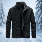 Men’s Warm Fleece Jacket – Thick Polar Zip-Up Sweatshirt Coat