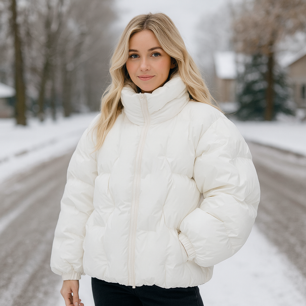 Women’s Winter Puffer Jacket – Thick Warm Insulated Coat