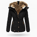 Winter Puffer Jacket with Soft Fur