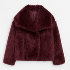 Women’s Winter Faux Fur Coat – Soft Plush Warm Oversized Luxury Jacket