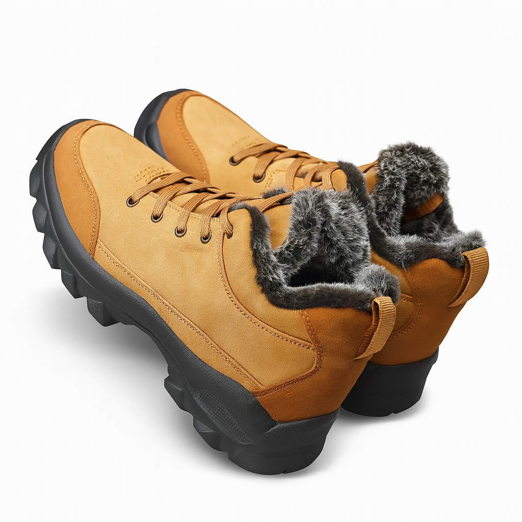 Men's Warm Fur Winter Snow Boots