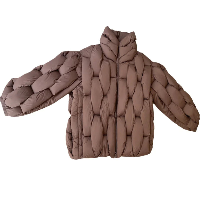 Women’s Winter Puffer Jacket – Thick Warm Insulated Coat