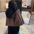 Women’s Leather Shoulder Tote Bag