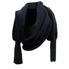 Women's Shawl Scarf with Sleeves