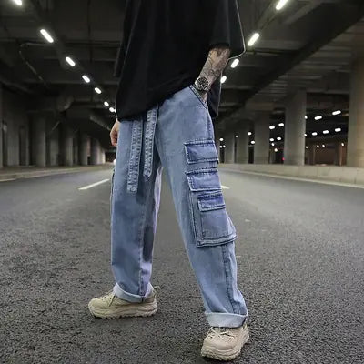 Best Cargo Jeans for Men – Tactical Work Denim with Multi Pockets